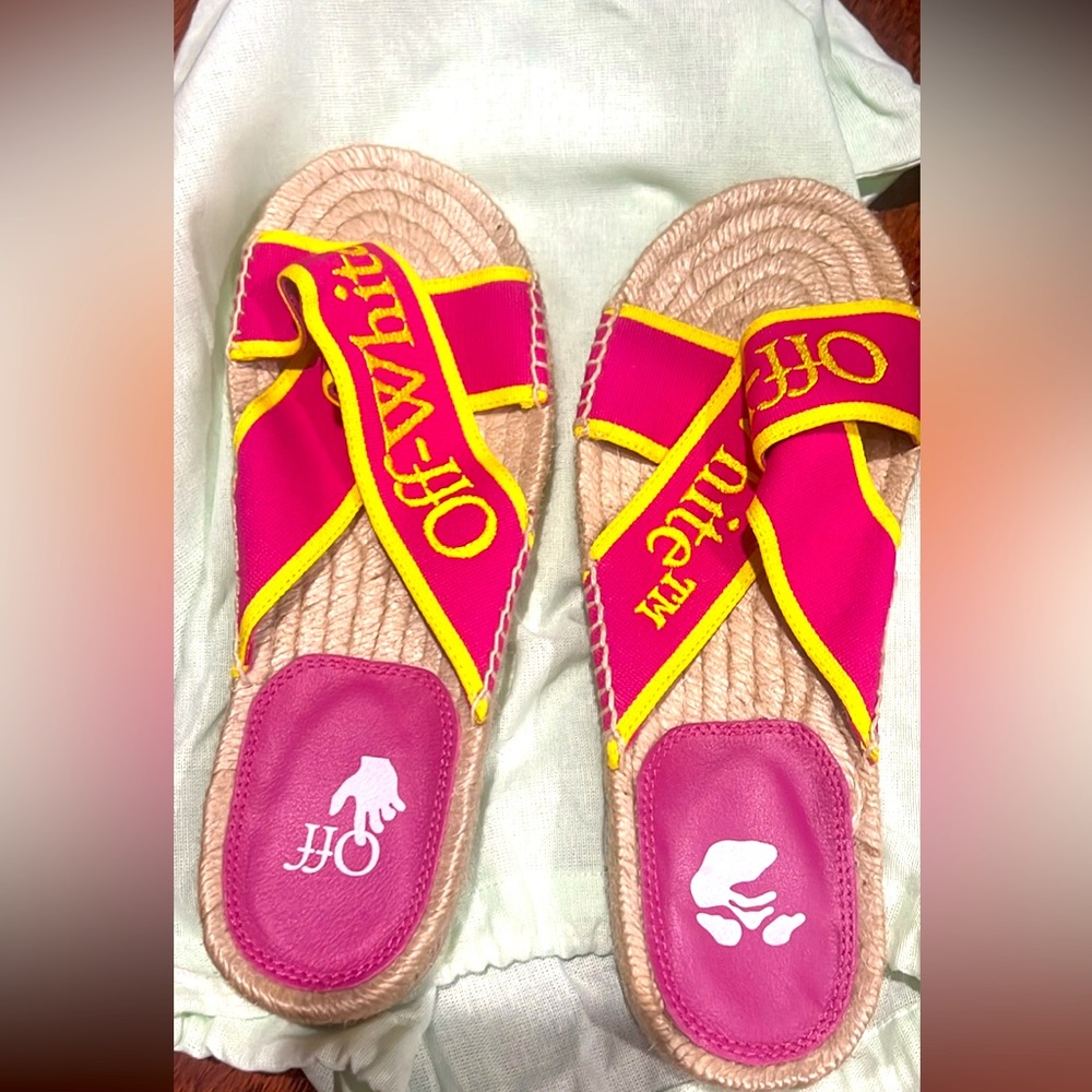 Offwhite brand sandals